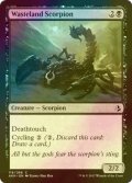 [FOIL] 不毛地の蠍/Wasteland Scorpion 【英語版】 [AKH-黒C]