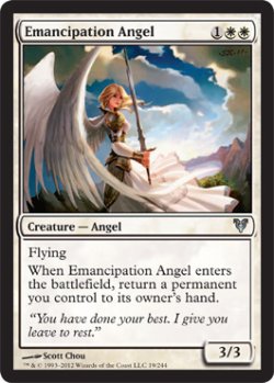画像1: 解放の天使/Emancipation Angel 【英語版】 [AVR-白U]