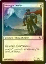 [FOIL] 真夜中の決闘者/Midnight Duelist 【英語版】 [AVR-白C]