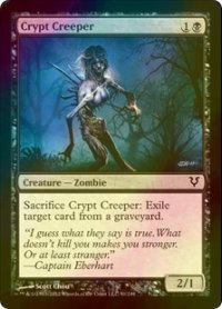 [FOIL] 墓所を歩くもの/Crypt Creeper 【英語版】 [AVR-黒C]