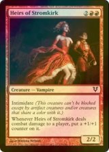 [FOIL] 流城の継承者/Heirs of Stromkirk 【英語版】 [AVR-赤C]