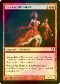 [FOIL] 流城の継承者/Heirs of Stromkirk 【英語版】 [AVR-赤C]