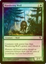 [FOIL] さまよう狼/Wandering Wolf 【英語版】 [AVR-緑C]