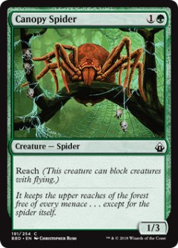 画像1: 梢の蜘蛛/Canopy Spider 【英語版】 [BBD-緑C]
