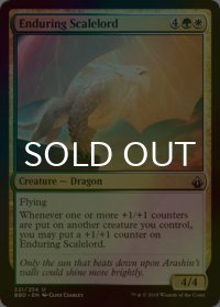 [FOIL] 忍耐の鱗王/Enduring Scalelord 【英語版】 [BBD-金U]