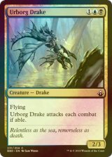 [FOIL] アーボーグのドレイク/Urborg Drake 【英語版】 [BBD-金C]