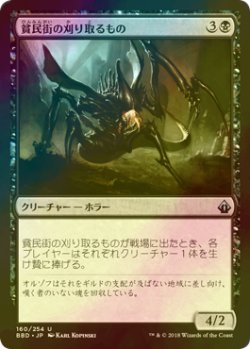 画像1: [FOIL] 貧民街の刈り取るもの/Slum Reaper 【日本語版】 [BBD-黒U]