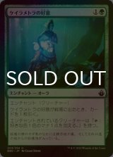 [FOIL] ケイラメトラの好意/Karametra's Favor 【日本語版】 [BBD-緑U]