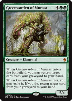 画像1: ムラーサの緑守り/Greenwarden of Murasa 【英語版】 [BFZ-緑MR]