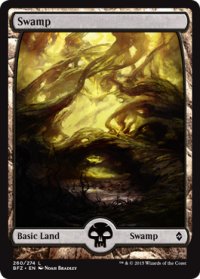沼/Swamp No.260 【英語版】 [BFZ-土地C]