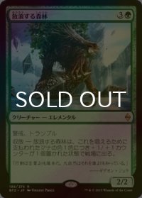 [FOIL] 放浪する森林/Woodland Wanderer 【日本語版】 [BFZ-緑R]