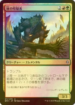 画像1: [FOIL] 林の喧騒者/Grove Rumbler 【日本語版】 [BFZ-金U]