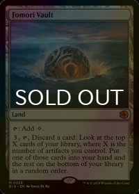 [FOIL] フォモーリの宝物庫/Fomori Vault 【英語版】 [BIG-土地MR]