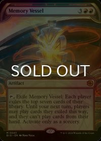 [FOIL] 記憶の器/Memory Vessel (ショーケース版) 【英語版】 [BIG-赤MR]
