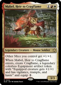 岩山炎の後継者、メイブル/Mabel, Heir to Cragflame 【英語版】 [BLB-金R]