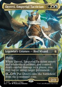 浄火の戦術家、デリーヴィー/Derevi, Empyrial Tactician (全面アート版) 【英語版】 [BLC-金R]