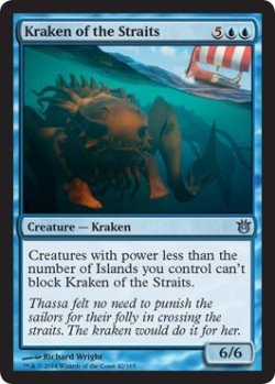 画像1: 海のクラーケン/Kraken of the Straits 【英語版】 [BNG-青U]