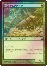 [FOIL] 突進するアナグマ/Charging Badger 【日本語版】 [BNG-緑C]