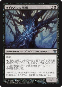 画像1: オドゥノスの黒樫/Black Oak of Odunos 【日本語版】 [BNG-黒U]