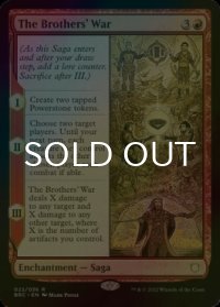 [FOIL] 兄弟戦争/The Brothers' War 【英語版】 [BRC-赤R]