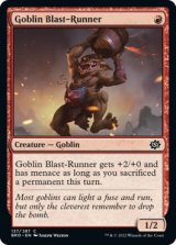 ゴブリンの爆風走り/Goblin Blast-Runner 【英語版】 [BRO-赤C]