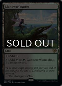 ラノワールの荒原/Llanowar Wastes 【英語版】 [BRO-土地R]