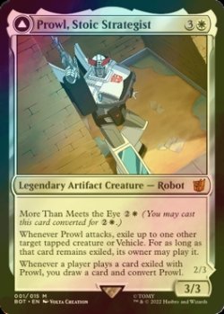 画像1: [FOIL] 冷静な戦略家、プロール/Prowl, Stoic Strategist (海外産ブースター版) 【英語版】 [BOT-白MR]