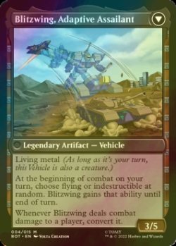 画像2: [FOIL] 卑劣な拷問者、ブリッツウィング/Blitzwing, Cruel Tormentor (海外産ブースター版) 【英語版】 [BOT-黒MR]