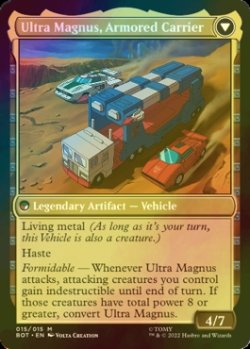 画像2: [FOIL] 戦術家、ウルトラマグナス/Ultra Magnus, Tactician ● (日本産ブースター版) 【英語版】 [BOT-金MR]