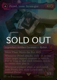 [FOIL] 冷静な戦略家、プロール/Prowl, Stoic Strategist (全面アート版) 【英語版】 [BOT-白MR]