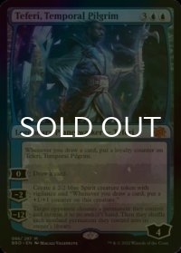 [FOIL] 時間の旅人、テフェリー/Teferi, Temporal Pilgrim (海外産ブースター版) 【英語版】 [BRO-青MR]