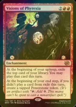 画像1: [FOIL] ファイレクシアの幻視/Visions of Phyrexia 【英語版】 [BRO-赤R]