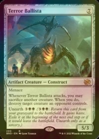 [FOIL] 恐怖のバリスタ/Terror Ballista 【英語版】 [BRO-灰R]