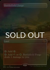 [FOIL] 戦場の鍛冶場/Battlefield Forge (全面アート・海外産ブースター版) 【英語版】 [BRO-土地R]