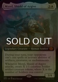 [FOIL] アルガイヴの盾、ミュレル/Myrel, Shield of Argive (拡張アート版) 【英語版】 [BRO-白MR]