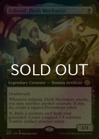 [FOIL] 肉体装置技師、アシュノッド/Ashnod, Flesh Mechanist (拡張アート版) 【英語版】 [BRO-黒R]