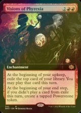 [FOIL] ファイレクシアの幻視/Visions of Phyrexia (拡張アート版) 【英語版】 [BRO-赤R]