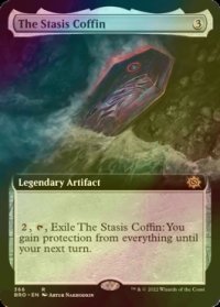 [FOIL] 停滞の棺/The Stasis Coffin (拡張アート版) 【英語版】 [BRO-灰R]
