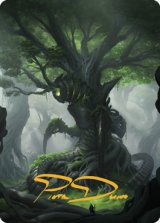森/Forest No.053 (箔押し版) 【英語版】 [BRO-アート]