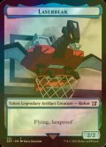 [FOIL] レーザービーク/LASERBEAK & パワーストーン/POWERSTONE 【英語版】 [BOT-トークン]