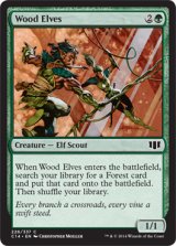 ウッド・エルフ/Wood Elves 【英語版】 [C14-緑C]