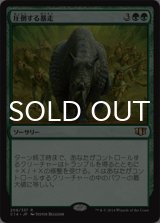 圧倒する暴走/Overwhelming Stampede 【日本語版】 [C14-緑R]