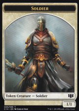 兵士/SOLDIER & スピリット/SPIRIT 【英語版】 [C14-トークン]