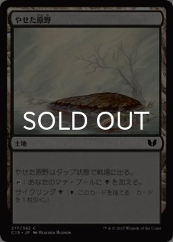 画像1: やせた原野/Barren Moor 【日本語版】 [C15-土地C]