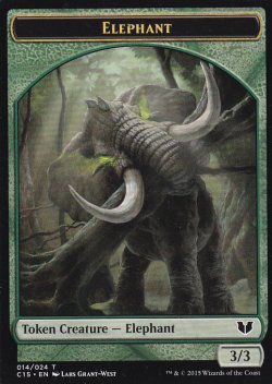 画像1: 象/ELEPHANT & 苗木/SAPROLING 【英語版】 [C15-トークン]