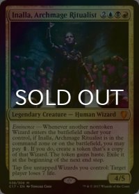 [FOIL] 儀式の大魔導師、イナーラ/Inalla, Archmage Ritualist 【英語版】 [C17-金MR]