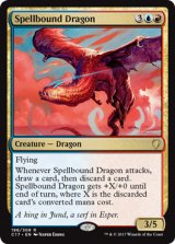 呪文縛りのドラゴン/Spellbound Dragon 【英語版】 [C17-金R]