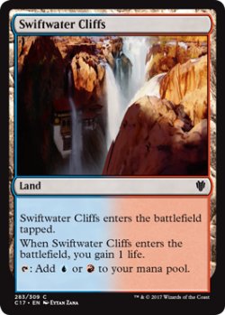 画像1: 急流の崖/Swiftwater Cliffs 【英語版】 [C17-土地C]