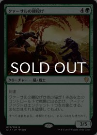 クァーサルの礫投げ/Qasali Slingers 【日本語版】 [C17-緑R]