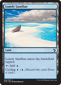 画像1: 孤立した砂州/Lonely Sandbar 【英語版】 [C18-土地C]